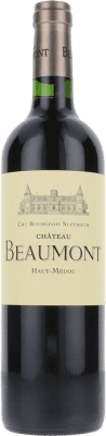 25,95 € Envío gratis | Vino tinto Château Beaumont Tinto Burdeos Francia Merlot, Cabernet Sauvignon, Petit Verdot Botella 75 cl