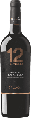 13,95 € 送料無料 | 赤ワイン Varvaglione 12 e Mezzo I.G.T. Salento プーリア イタリア Primitivo — プリミティーヴォ 75 cl