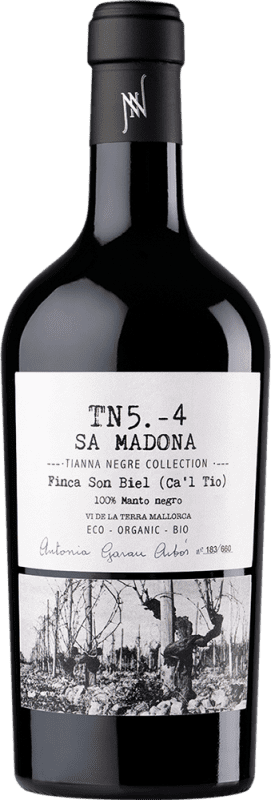 52,95 € Envoi gratuit | Vin rouge Tianna Negre 5.4 SA Madona Tinto I.G.P. Vi de la Terra de Mallorca Majorque Espagne Mantonegro Bouteille 75 cl