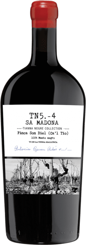 223,95 € 免费送货 | 红葡萄酒 Tianna Negre 5.4 SA Madona I.G.P. Vi de la Terra de Mallorca 马略卡 西班牙 Mantonegro — 曼托内格罗 双大瓶 — Jeroboam-Double Magnum 3 L
