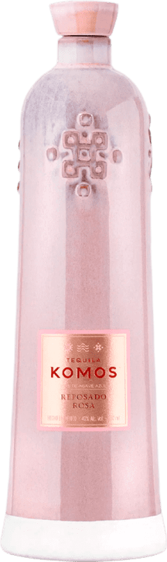 184,95 € Envío gratis | Tequila Kosmos Reposado Rosa México Botella 75 cl