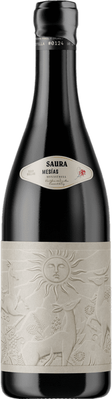 41,95 € Spedizione Gratuita | Vino rosso Saura Mesías Tinto D.O. Bullas Spagna Monastrell Bottiglia 75 cl