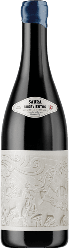 19,95 € Envoi gratuit | Vin rouge Saura Cogevientos Tinto D.O. Bullas Espagne Monastrell, Grenache Tintorera Bouteille 75 cl