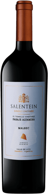 53,95 € Kostenloser Versand | Rotwein Salentein Single Vineyard Tinto I.G. Valle de Uco Uco-Tal Argentinien Malbec Flasche 75 cl