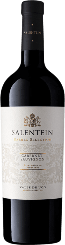 63,95 € 免费送货 | 红葡萄酒 Salentein Single Vineyard — 单一葡萄园 I.G. Valle de Uco Uco谷 阿根廷 Cabernet Sauvignon — 赤霞珠 75 cl