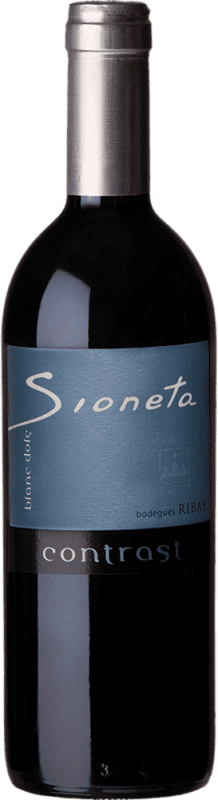 32,95 € Envio grátis | Vinho Doce Ribas Sioneta I.G.P. Vi de la Terra de Mallorca Maiorca Espanha Moscatel Garrafa Medium 50 cl