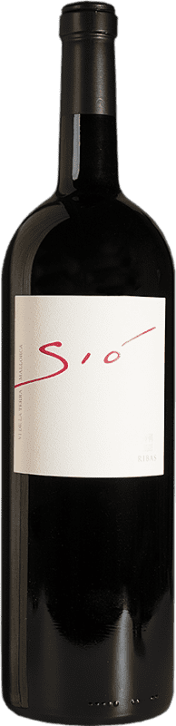 81,95 € Free Shipping | Red wine Ribas Sio Negre Madera I.G.P. Vi de la Terra de Mallorca Majorca Spain Merlot, Syrah, Cabernet Sauvignon, Callet, Mantonegro Magnum Bottle 1,5 L