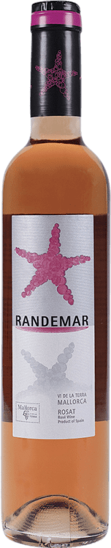 8,95 € 免费送货 | 桃红葡萄酒 Tianna Negre Randemar I.G.P. Vi de la Terra de Mallorca 马略卡 西班牙 Cabernet Sauvignon — 赤霞珠, Mantonegro — 曼托内格罗 中瓶装 50 cl