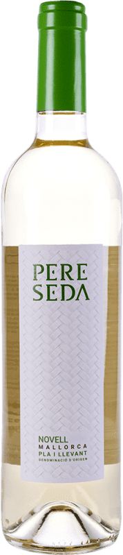8,95 € Бесплатная доставка | Белое вино Pere Seda Novell D.O. Pla i Llevant Испания Macabeo — Макабео, Chardonnay — Шардоне, Parellada — Парельяда, Moscatel — Мускат, Premsal — Прэмсаль Бутылка 75 cl