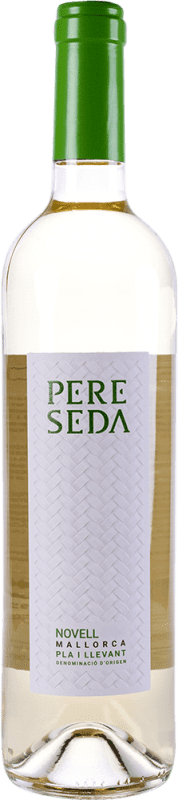 8,95 € 免费送货 | 白酒 Pere Seda Novell Blanco D.O. Pla i Llevant 西班牙 Macabeo, Chardonnay, Parellada, Muscat, Premsal 瓶子 75 cl