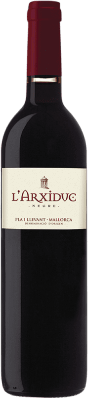 12,95 € Envio grátis | Vinho tinto Pere Seda L'Arxiduc Tinto D.O. Pla i Llevant Espanha Tempranillo, Merlot, Syrah, Cabernet Sauvignon, Callet, Mantonegro Garrafa 75 cl