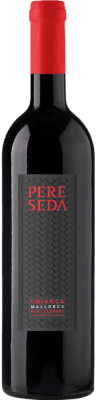 14,95 € 免费送货 | 红酒 Pere Seda Tinto 岁 D.O. Pla i Llevant 西班牙 Merlot, Syrah, Cabernet Sauvignon, Callet 瓶子 75 cl