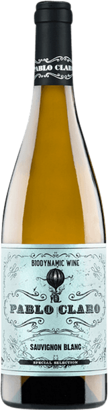 8,95 € Free Shipping | White wine Punctum Pablo Claro Special Selection Blanco I.G.P. Vino de la Tierra de Castilla Spain Sauvignon White Bottle 75 cl