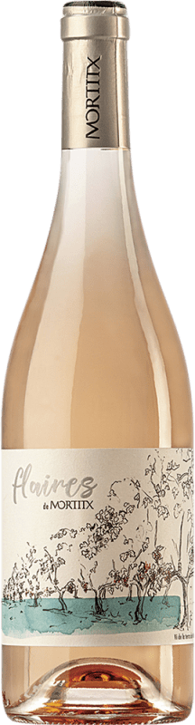 19,95 € Бесплатная доставка | Розовое вино Mortitx Flaires Rosat I.G.P. Vi de la Terra de Mallorca Майорка Испания Merlot, Cabernet Sauvignon, Monastrell бутылка 75 cl