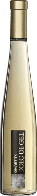 26,95 € Spedizione Gratuita | Vino dolce Mortitx Dolç de Gel I.G.P. Vi de la Terra de Mallorca Maiorca Spagna Malvasía, Riesling, Moscato Giallo Mezza Bottiglia 37 cl