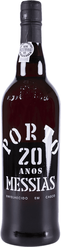 56,95 € Envio grátis | Vinho fortificado Messias I.G. Porto Porto Portugal 20 Anos Garrafa 75 cl