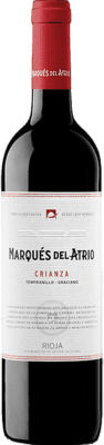 17,95 € 免费送货 | 红酒 Marqués del Atrio Tinto 岁 D.O.Ca. Rioja 拉里奥哈 西班牙 Tempranillo, Graciano 瓶子 Magnum 1,5 L