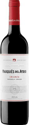 19,95 € 送料無料 | 赤ワイン Marqués del Atrio Crianza — クリアンサ D.O.Ca. Rioja ラ・リオハ スペイン Tempranillo — テンプラニーリョ, Graciano — グラシアーノ マグナムボトル 1,5 L