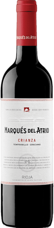 19,95 € 免费送货 | 红酒 Marqués del Atrio Tinto 岁 D.O.Ca. Rioja 拉里奥哈 西班牙 Tempranillo, Graciano 瓶子 Magnum 1,5 L