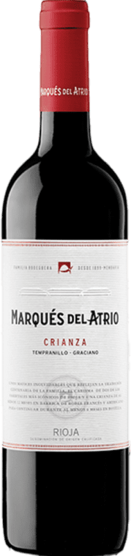 17,95 € Free Shipping | Red wine Marqués del Atrio Tinto Aged D.O.Ca. Rioja The Rioja Spain Tempranillo, Graciano Magnum Bottle 1,5 L