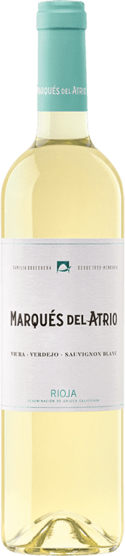 8,95 € Envoi gratuit | Vin Blanc Marqués del Atrio D.O.Ca. Rioja La Rioja Espagne Viura Bouteille 75 cl