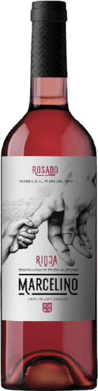 4,95 € 免费送货 | 玫瑰酒 Marcelino Rosado Pálido D.O. Rías Baixas 西班牙 Tempranillo 瓶子 75 cl