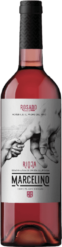 4,95 € Free Shipping | Rosé Wine Marcelino Pálido D.O. Rías Baixas Spain Tempranillo 75 cl