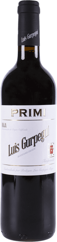7,95 € Envío gratis | Vino Tinto Luis Gurpegui Muga D.O.Ca. Rioja La Rioja España Tempranillo 75 cl