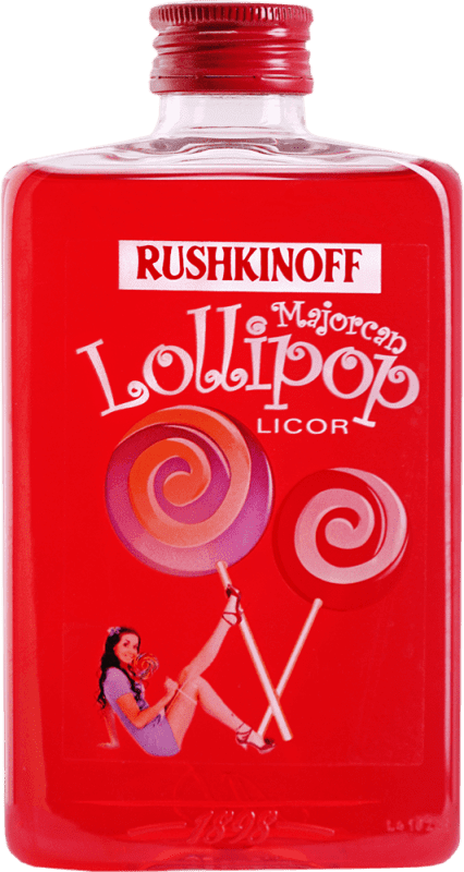 6,95 € 送料無料 | シュナップス Antonio Nadal スペイン 小型フラスク 35 cl PET — ペット Lollipop — ロリポップ