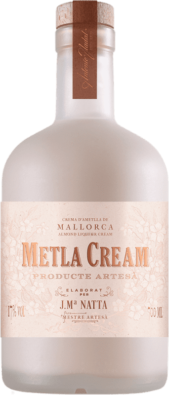 18,95 € Бесплатная доставка | Сливочный ликёр Metla Испания 70 cl