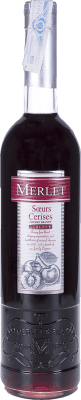 49,95 € Envío gratis | Crema de Licor Merlet Soeurs Cerises Francia Botella 70 cl