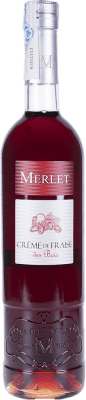 49,95 € Spedizione Gratuita | Crema di Liquore Merlet Fresa Francia Bottiglia 70 cl