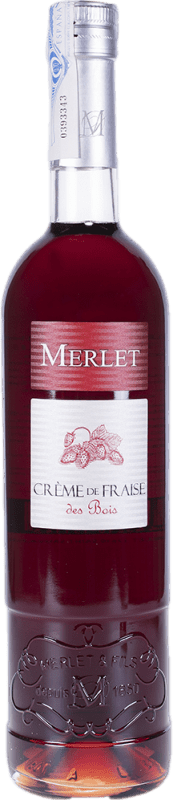 49,95 € Free Shipping | Liqueur Cream Merlet Fresa France Bottle 70 cl