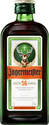 5,95 € Free Shipping | Herbal liqueur Mast Jägermeister Germany Miniature Bottle 10 cl