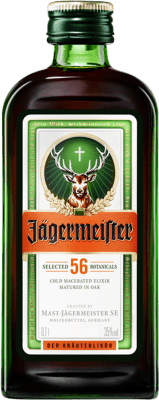 5,95 € Envío gratis | Licor de hierbas Mast Jägermeister Alemania Botellín Miniatura 10 cl