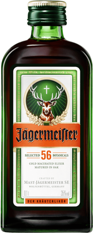 5,95 € 免费送货 | 草本利口酒 Mast Jägermeister 德国 小瓶装 10 cl