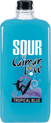 10,95 € Envío gratis | Cóctel Sour Antonio Nadal Caiman Love Blue — Edición Azul España Petaca 1 L Tropical