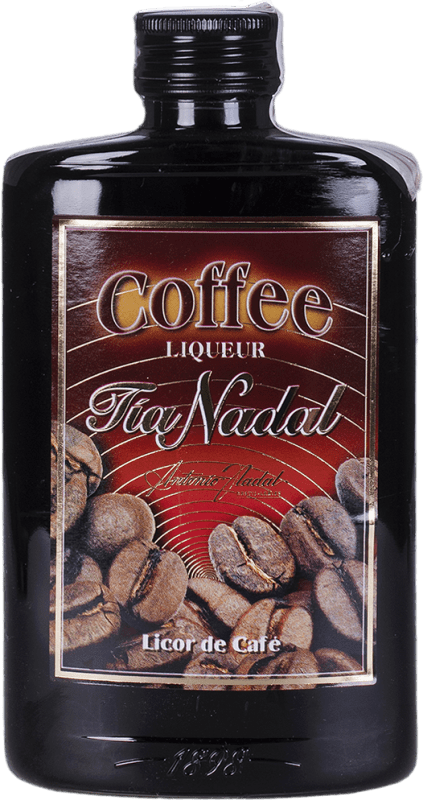 6,95 € 送料無料 | リキュール Antonio Nadal スペイン 小型フラスク 35 cl PET — ペット Café — コーヒー