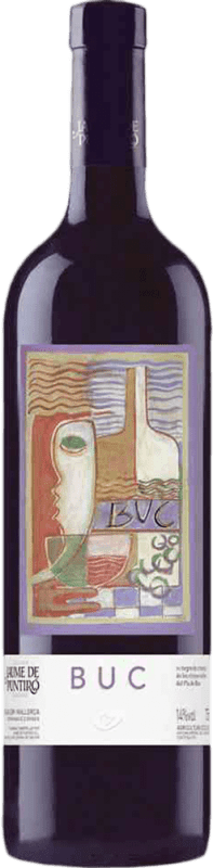 19,95 € 免费送货 | 红酒 Jaume de Puntiró BUC Tinto D.O. Binissalem 西班牙 Cabernet Sauvignon, Mantonegro, Welschriesling 瓶子 75 cl