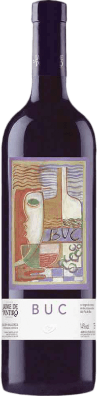 19,95 € Spedizione Gratuita | Vino rosso Jaume de Puntiró BUC Tinto D.O. Binissalem Spagna Cabernet Sauvignon, Mantonegro, Welschriesling Bottiglia 75 cl