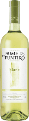 14,95 € Envío gratis | Vino blanco Jaume de Puntiró Blanco D.O. Binissalem España Premsal Botella 75 cl