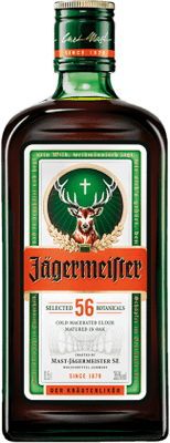 16,95 € Free Shipping | Herbal liqueur Mast Jägermeister Germany Medium Bottle 50 cl