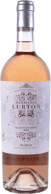 13,95 € 送料無料 | ロゼワイン Albar Lurton Hermanos Valentín D.O. Rueda スペイン Tempranillo — テンプラニーリョ 75 cl