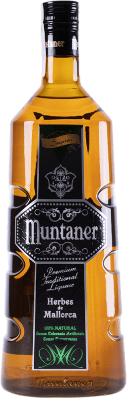 25,95 € Free Shipping | Herbal liqueur Antonio Nadal Muntaner Hierbas Secas Spain Bottle 1 L