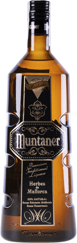 22,95 € Free Shipping | Herbal liqueur Antonio Nadal Muntaner Hierbas Mezcladas Spain Bottle 1 L