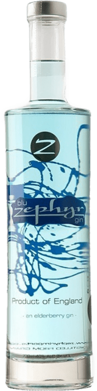29,95 € 送料無料 | ジン Blu Zephyr アメリカ 70 cl Elderberry — ニワトコの実