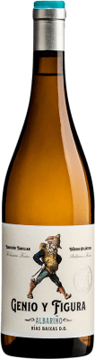 18,95 € Бесплатная доставка | Белое вино Attis Genio y Figura D.O. Rías Baixas Испания Albariño — Альбариньо 75 cl