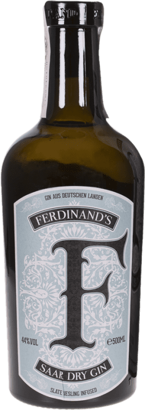 62,95 € Kostenloser Versand | Gin Ferdinand's Saar Deutschland Medium Flasche 50 cl