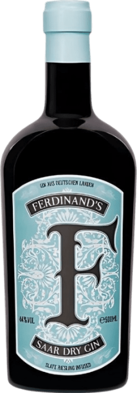 44,95 € Envoi gratuit | Genièvre Gin Ferdinand's Saar Allemagne Bouteille Medium 50 cl