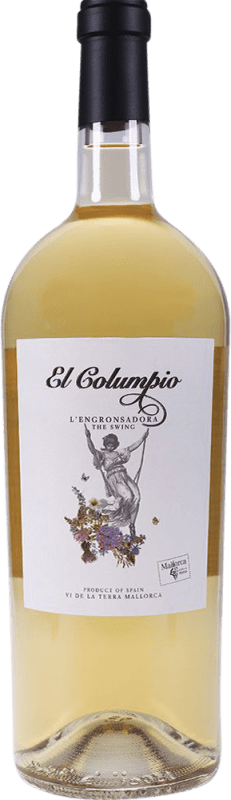 27,95 € 送料無料 | 白ワイン Tianna Negre El Columpio I.G.P. Vi de la Terra de Mallorca マヨルカ島 スペイン Chardonnay — シャルドネ, Sauvignon — ソーヴィニヨン, Premsal — プレムサル マグナムボトル 1,5 L